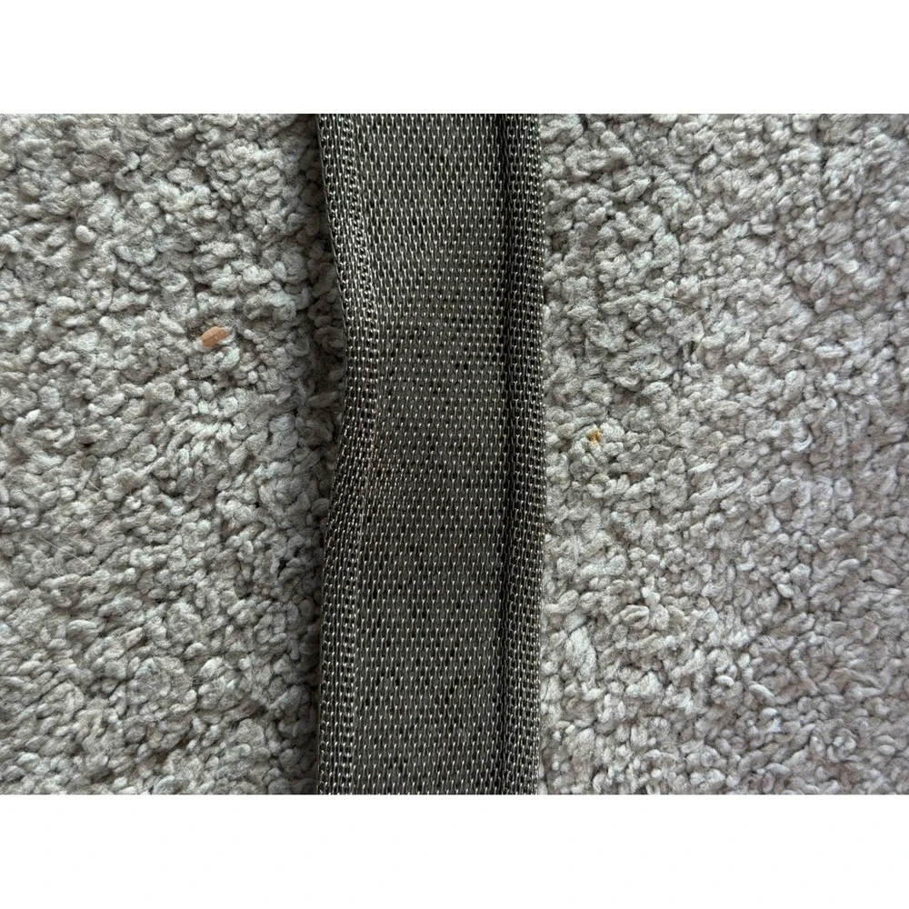 The Limited Silver Mesh Belt Embellished Buckle Statement‎ Accessory 37